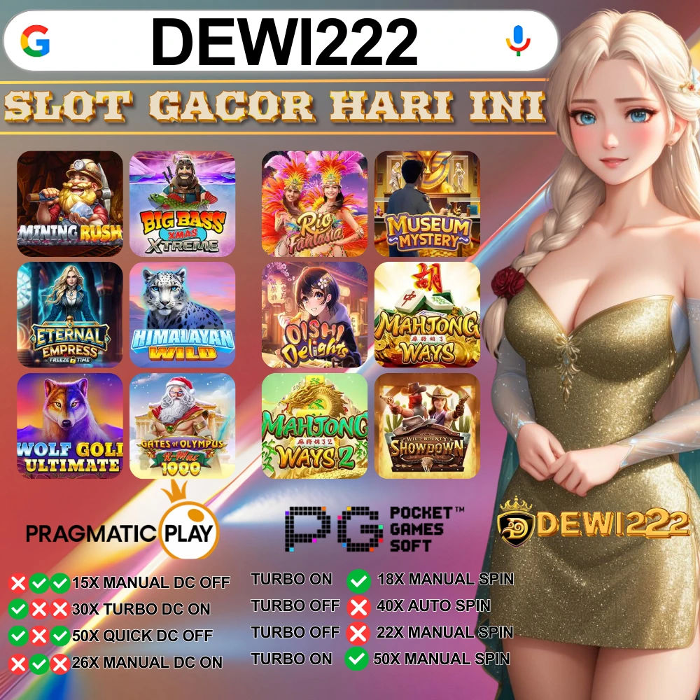 Toto Slot Gacor Gampang Menang 2025 di DEWI222 Resmi & Terpercaya